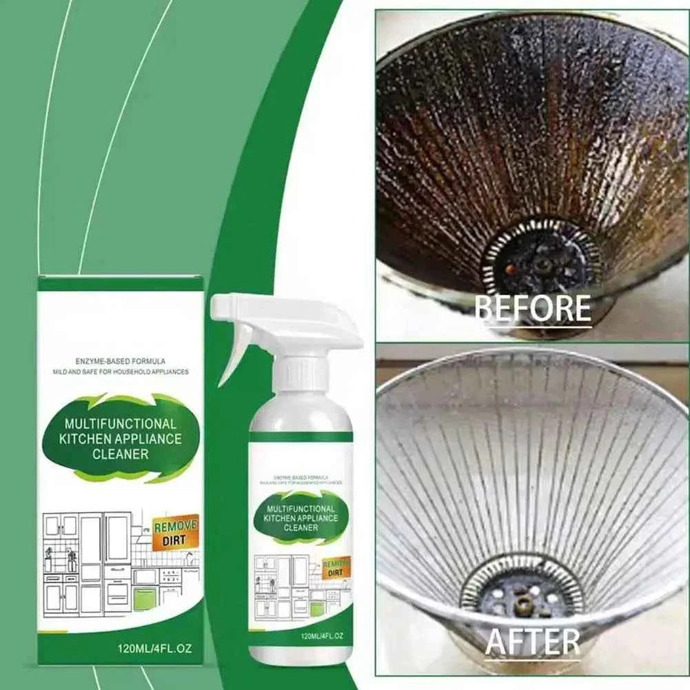 Powerful Enzyme Kitchen Degreaser Spray,