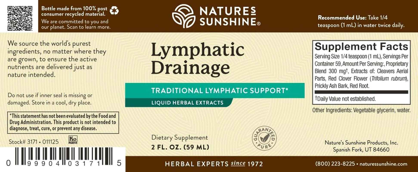 Lymphatic Drainage, 2 Fl. Oz | Lymphatic
