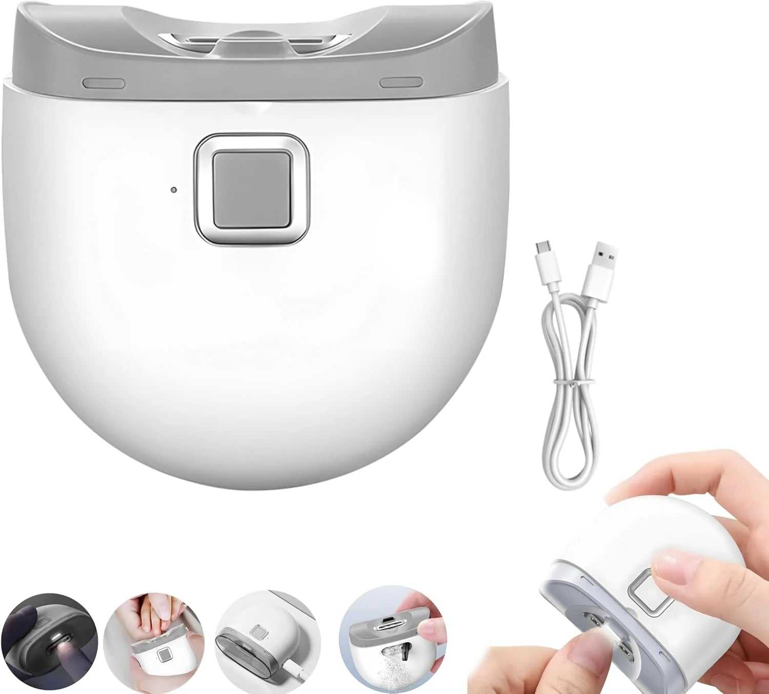Make nail care safer, easier, and more convenient with this safety electric nail clipper, designed במיוחד for smooth and effortless trimming of thick nails. This aut