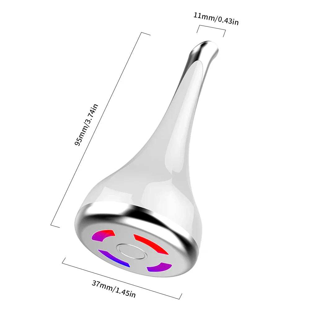 Enhance your skincare routine with this advanced facial massager featuring magnetic inductive technology, designed to deliver visible skin benefits with regular use.